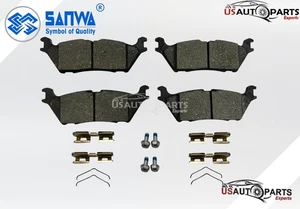 FRONT AND REAR CERAMIC BRAKE PAD W/H/KIT FOR FORD NAVIGATOR F-150 2021-2024 - Foto 1 di 1