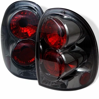 Par de luces traseras Spyder para Dodge Durango 1998-2003 estilo euro | humo Foto 1 de 2