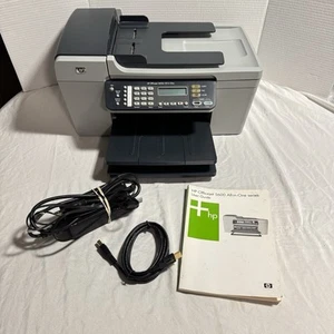 HP® OfficeJet 5610xi All-In-One Inkjet Printer Power & USB Cords Copy Fax Scan  - Picture 1 of 10