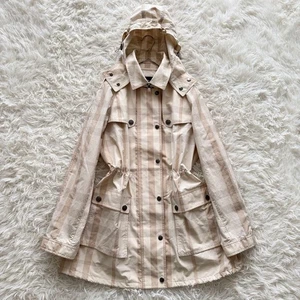 BURBERRY LONDON Mountain Hoodie Nova Check Asian Fit L US Größe M Beige Auth - Bild 1 von 24