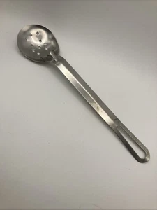 Cucchiaio da portata a fessura in acciaio inox lungo 12 pollici - Foto 1 di 8