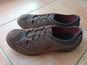 Schuhe, Lands' End, Sneaker, mokkabraun, Gr. 38, Outdoor Laufschuh, Gummizug - Bild 1 von 5