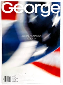 GEORGE MAGAZINE - John Kennedy Jr. A Tribute (October 1999) Rare - Imagen 1 de 6
