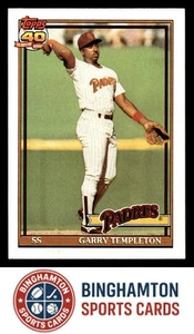 1991 Topps #253 Garry Templeton San Diego Padres - Picture 1 of 2