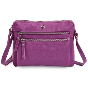 Echt Leder Geldbörsen für Damen kleine weiche Crossbody Schultertasche leicht... - Bild 1 von 6