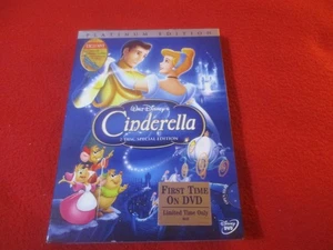 Cinderella Platinum Edition - DVD With Slipper Necklace New Sealed - Picture 1 of 6