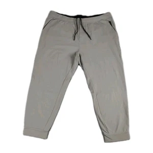 Public Rec Hose Gameday Jogginghose grau Kordelzug aktiv Freizeit Herren Größe 42x26 - Bild 1 von 13