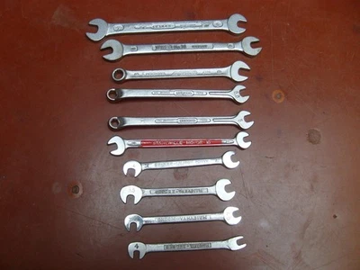 GEDORE STAHLVILLE BELZER Llave de horquilla y llave de anillo 4mm a 7mm 10 piezas - Imagen 1 de 4