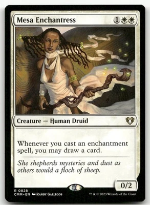 Mesa Enchantress #828 (NM) Commander Masters CMM Magic MTG - Image 1 of 2
