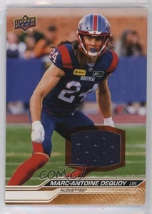 Camiseta deportiva 2024 Upper Deck CFL Marc-Antoine Dequoy #24 - Imagen 1 de 4