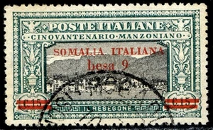 Colonie Italiane Somalia 1924 Manzoni n. 56 - usato (m432) - Picture 1 of 1
