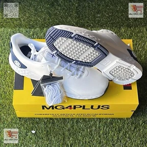 G/FORE GFORE MG4+ Limited Solid Golf Shoe Sneaker Swag ⛳️ US 11 ⛳️ White Blue - Picture 1 of 9