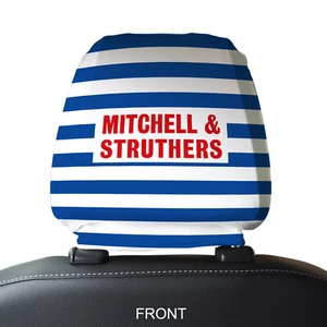 Kilmarnock 1985 Home - Retro Football Shirt Pack of 2 - Car Seat Headrest Covers - Picture 1 of 6