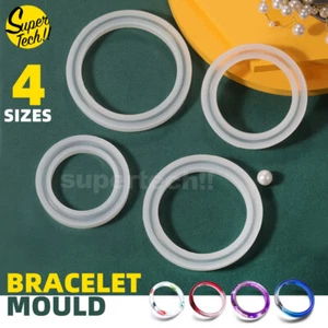 Silicone Jewelry Making Bracelet Mold Bangle Resin Casting Epoxy Mould Tool DIY - Picture 1 of 13