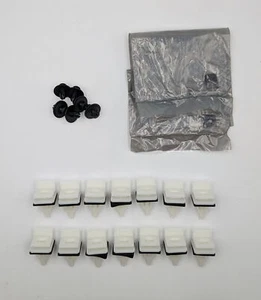 Side Skirt Mounting Clip Set - 96-00 Honda Civic 2/3 DR Coupe Hatchback - Bild 1 von 5