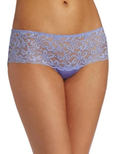 WACOAL 845166 ~ FORGET ME NOT ~ ALL DRESSED UP SHEER BOYSHORT PANTIES XL - Picture 1 of 8