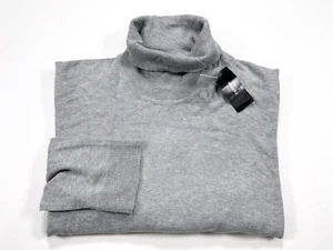Alfani XL Casual Grey Long Sleeve Turtleneck Men's Sweater NEW NWT - Picture 1 of 5