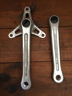 Juego de bielas STRONGLIGH - NOS - 170 mm - Piezas de bicicleta vintage Foto 1 de 4