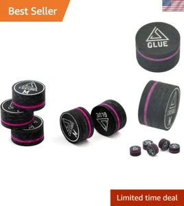 Versatile Medium Hardness Glue-On Cue Tips for Enhanced Billiard Performance - Picture 1 of 9
