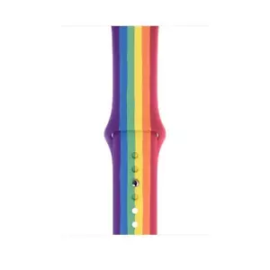 Genuine Apple Watch Sport Band Strap 44mm 45mm 46mm - 2020 Pride Edition - Picture 1 of 7