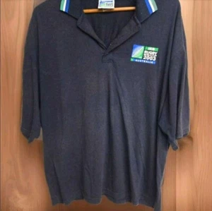 RUGBY 2003 Australia World Cup Polo Shirt XXXL Coper. Vintage - Bild 1 von 7