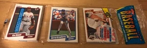 1990 Fleer Rack Pack Chris James Padres Darryl Strawberry Mets Ken Howell Philli - Picture 1 of 2