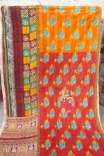 Indian Vintage Cotton Kantha Quilt Throw Twin Handmade Bedspread Blanket Vh-835