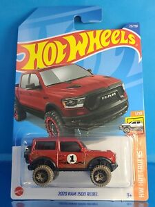 '22 ROUES CHAUDES 1/10 HW CAMIONS CHAUDS 2020 RAM 1500 REBEL 23/250 W/ 2020 FORD BRONCO