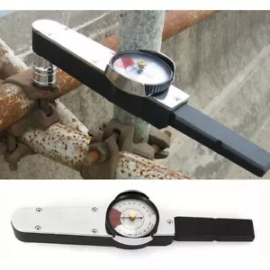0-100n.m Dial Indicator Alloy Steel Torque Wrench Professional Dual Direction AU - Picture 1 of 19