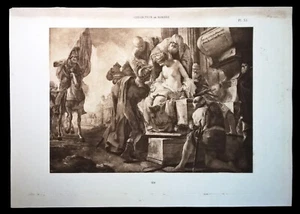 Der Tod von Polyxene - Giovanni Battista Tiepolo - Brüssel, 1904 - Bild 1 von 1