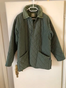 AIGLE Jacke Herren/Damen Anorak Jacket Kurzmantel grün wattiert gebraucht Gr. M - Bild 1 von 15