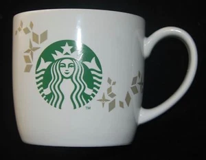 Taza de café/té Starbucks 2013 Holiday Collection 14 oz escamas de oro sirena verde - Imagen 1 de 8
