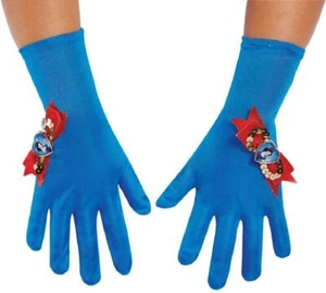 Snow White Gloves Disney Princess Fancy Dress Halloween Child Costume Accessory - Picture 1 of 1