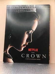 FYC The Crown Season 1 DVD Netflix For Your Consideration RARE - Picture 1 of 16