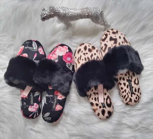 Victoria's Secret  Hausschuhe Slipper Pantoffeln Gr. S  KP 45 € - Bild 1 von 20