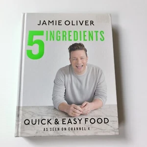Jamie Oliver 5 Ingredients Quick & Easy Food Cookbook - Picture 1 of 13