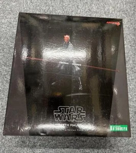 Darth Maul Action Figure ARTFX + Star Wars 1/10 Scale KOTOBUKIYA with box - Picture 1 of 15