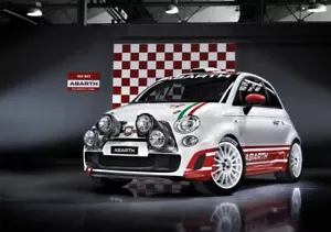 Kit Allestimento Abarth 500 Rally 1/18 Transkit Motormax BBurago Solido - Foto 1 di 12