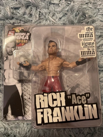 Rich Ace Franklin UFC action figure NIB MMA NIP Round 5 Ultimate Fighting Cover