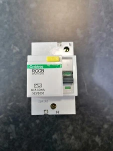 CRABTREE STARBREAKER 363/S030 63A 30mA SPLIT LOAD RCCB RCD/ - Picture 1 of 4