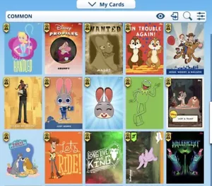 Pick ANY One Top Disney Collect 2020 Common AWARD - PATF, Songs Of, Bayou, Pride - Picture 1 of 6