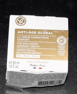 Yves Rocher Global Anti Ageing Comfort Cream All Skin Types 50ml - Picture 1 of 2
