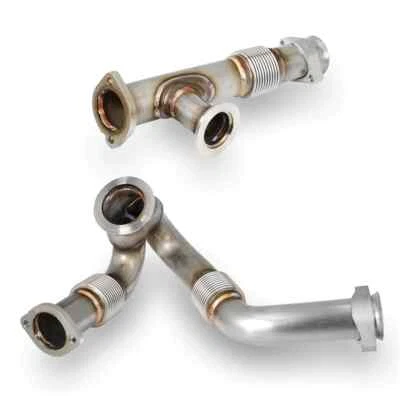 PPE Factory Length Replacement Up Pipes For 2003.5-2004 Ford F-250/F-350/F-450 - Imagem 1 de 4