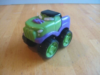 Incredible Hulk Plastic Monster Truck--2019 Marvel Funrise - Image 1 of 3