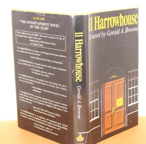11 Harrowhouse Crime Thriller Hardback Book by Gerald A. Browne Berkley 1985 H19 - Bild 1 von 9