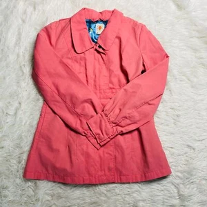 Giacca Tulle Anthropologie Donna Grande Utilità Pioggia A7275 Rosa Salmone - Foto 1 di 12