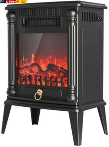 Electric Fireplace Heater Mess-Free, Smoke-Free 2 Settings 1000 Watts or 2000 Wa - Picture 1 of 5