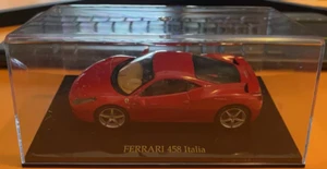 Ferrari 458 Italia die cast metal 1:43 con teca trasparente - Foto 1 di 1