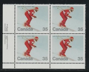 1980 Canada SC# 848 LL - Winter Olympics - Plate Block M-NH Lot # 2948c - Picture 1 of 1