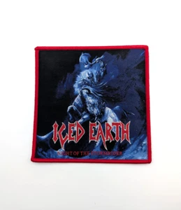 Parche Iced Earth Night of the Storm Rider Heavy Metal Banda Punk Rock Insignia Tejida - Imagen 1 de 2
